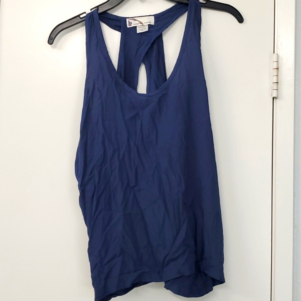 Imaginary Voyage Blue Tank Top